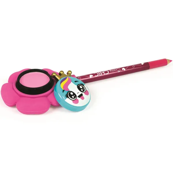 Crazy Chic: Lidschatten und Lippenkonturenstift in zwei Varianten, 1 Stück – Clementoni Bild 2