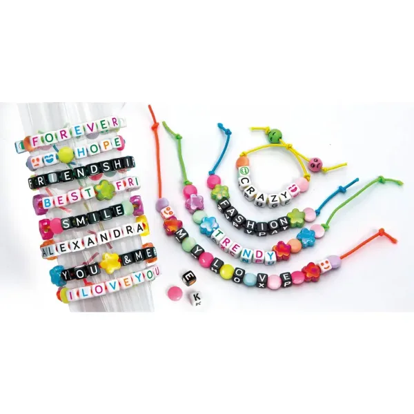 Crazy Chic: Nachrichten-Armband-Set - Clementoni Bild 2