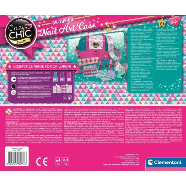 Crazy Chic: Nagelstudio in der Tasche – Spielset – Clementoni Bild 3