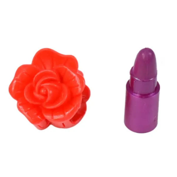Cute Girl: Schminkset mit blumen- und schmetterlingsförmiger Schminkpalette und Zubehör Bild 4