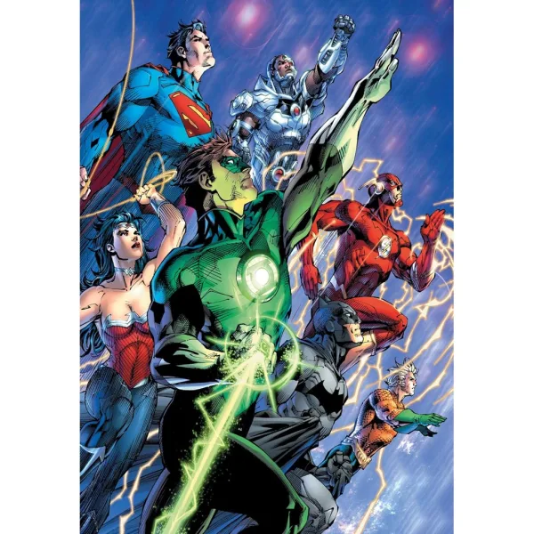 DC Comics Justice League Helden HQC 500-teiliges Puzzle - Clementoni Bild 2