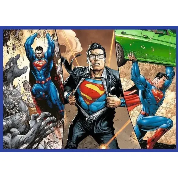 DC: Der mutige Superman 4x250-teiliges Puzzle - Trefl Bild 3