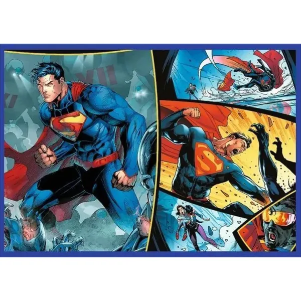 DC: Der mutige Superman 4x250-teiliges Puzzle - Trefl Bild 4