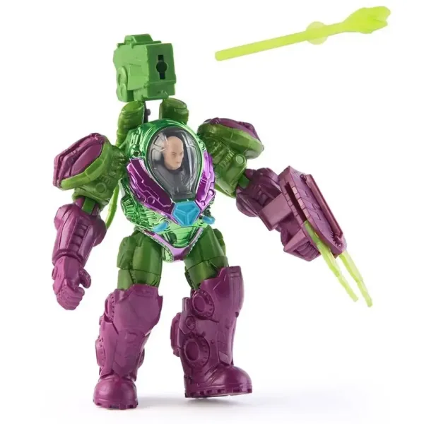 DC Metal Force Lex Luthor Spielfigur mit Ausrüstung - Spin Master Bild 3