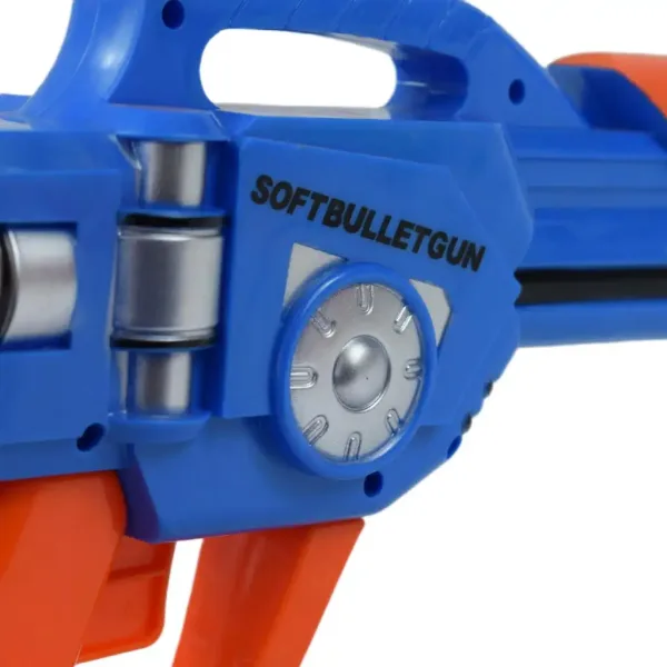 Dart Blaster: Manuelle Schaumstoffpistole mit einer Schussweite von 10 Metern, 46 cm Bild 3