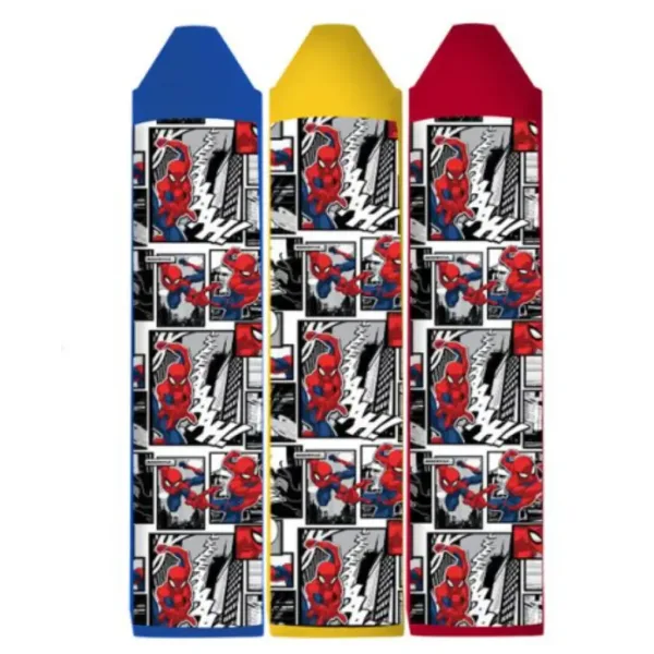 Der erstaunliche Spider-Man Malset mit Aufklebern und 3 Wachsmalstiften Bild 2