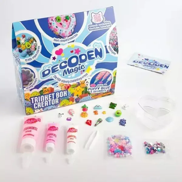Decoden Magic - Zauberdekor: herzförmige Schmuckschatulle Bild 2