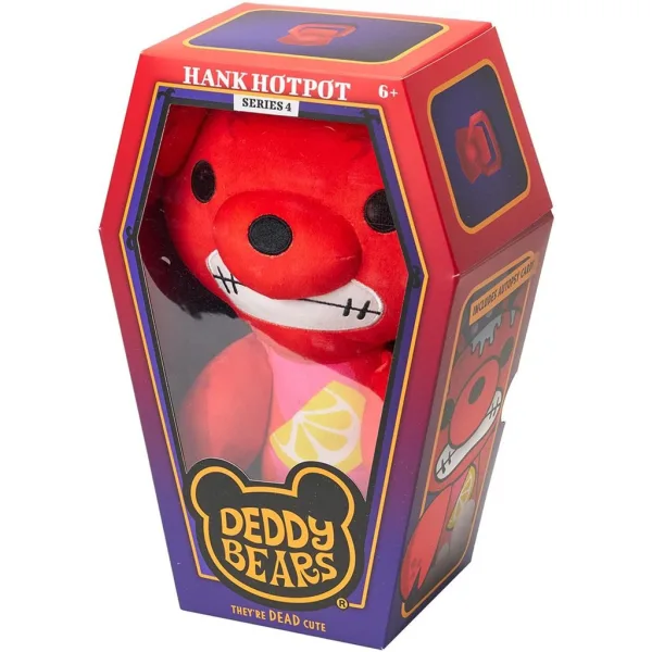 Deddy Bear Hank im Plüschsarg, Serie 4, 30 cm – Hank Hotpot Bild 2