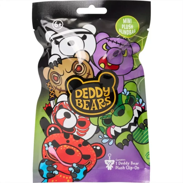 Deddy Bear Überraschungs-Clip-On-Plüschtier, 5. Serie – verschiedene, 1 Stück Bild 2