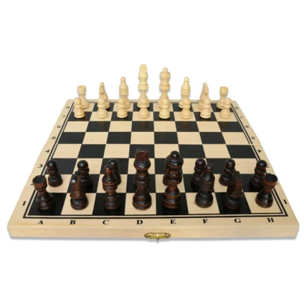 Deluxe Schachset aus Holz - Noris Bild 2