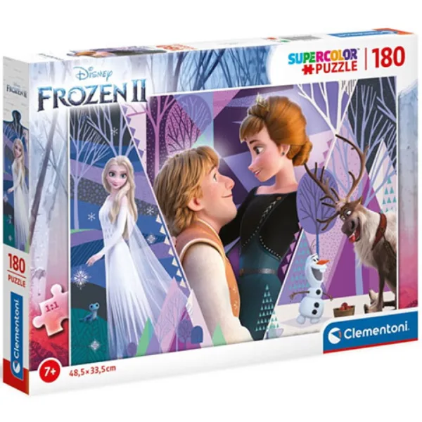 Die Eiskönigin 2 Liebe Supercolor Puzzle 180 Teile - Clementoni Bild 1