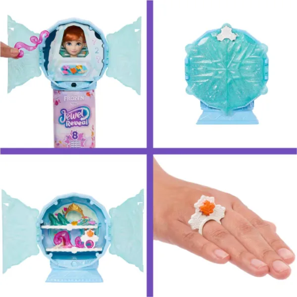 Die Eiskönigin: Kristallüberraschung – Anna-Puppe – Mattel Bild 3