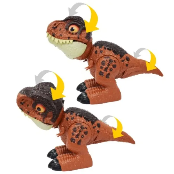 Dino World: Süßes T-Rex Baby-Dinosaurier mit Soundeffekten 25cm Bild 2