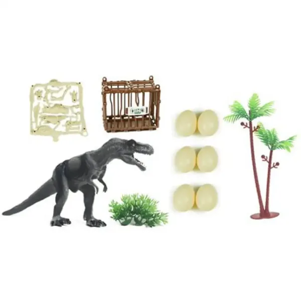 Dinosaurier-Spielset mit verschiedenen Zubehörteilen Bild 3
