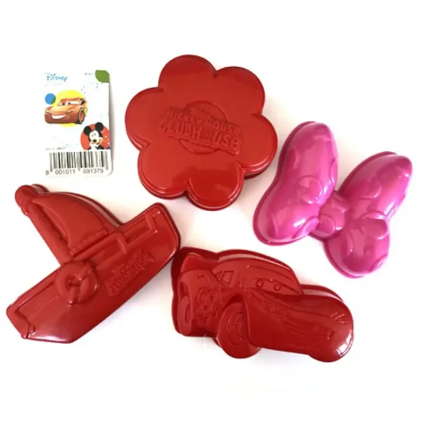 Disney Cars und Minnie Maus Sandkasten-Formenset 4-teilig Bild 3