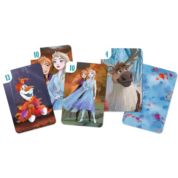 Disney: Die Eiskönigin 2 Schwarzer Peter Kartenspiel - Trefl Bild 2