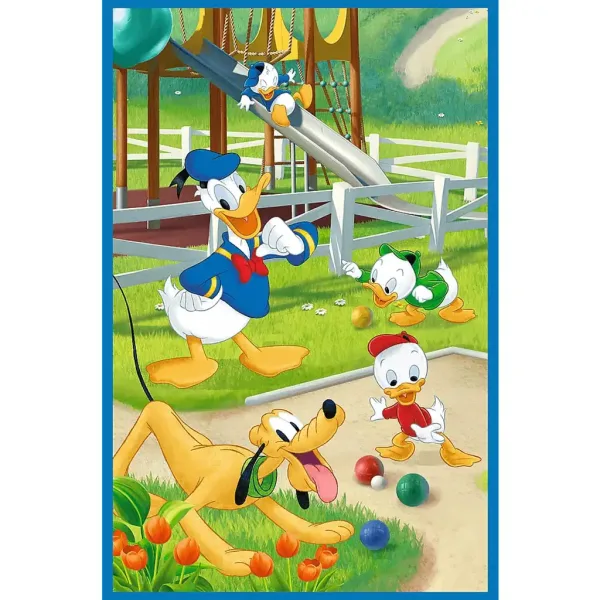 Disney: Micky Maus Team 3x80 Teile Puzzle - Trefl Bild 3