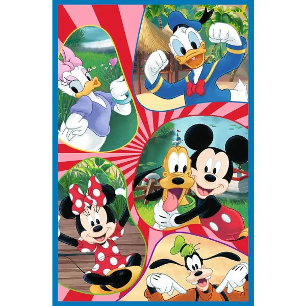 Disney: Micky Maus Team 3x80 Teile Puzzle - Trefl Bild 4