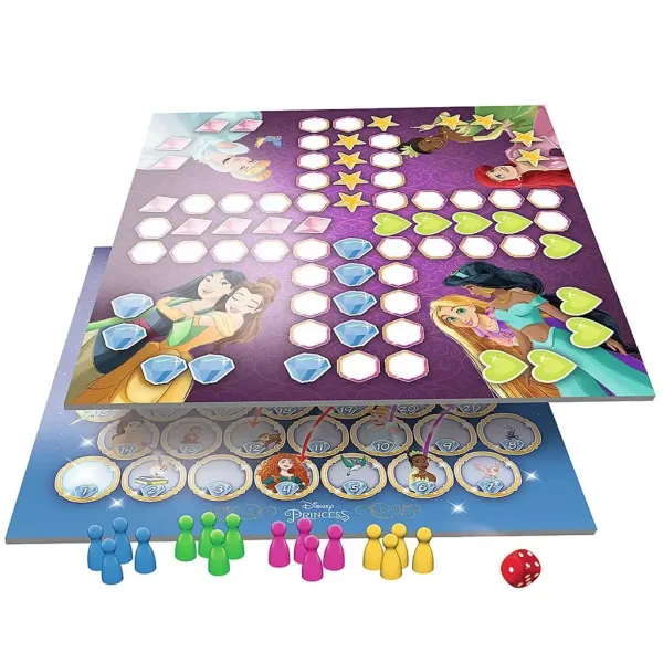 Disney Prinzessinnen 2-in-1 Brettspiel – Trefl Bild 2