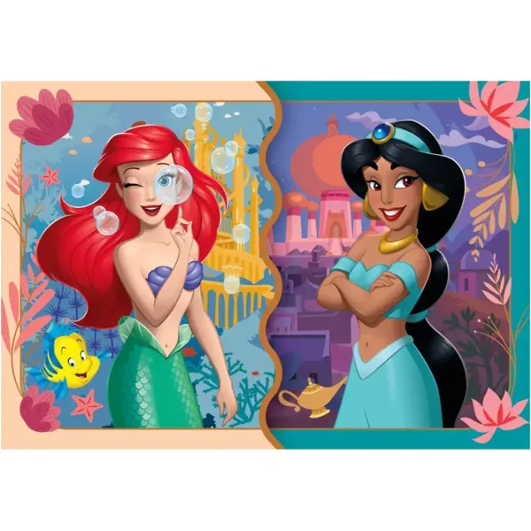 Disney Prinzessinnen 2-in-1 Puzzle - Clementoni Bild 2