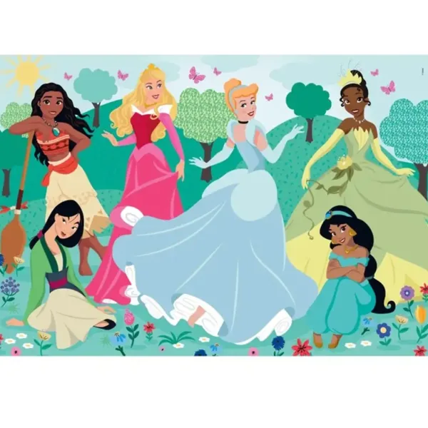 Disney+Prinzessinnen-Freundinnen 104-teiliges Maxi Supercolor Puzzle - Clementoni Bild 2