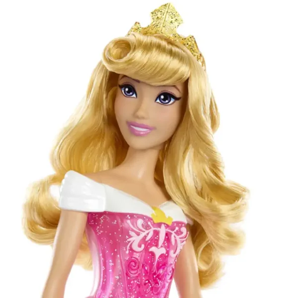 Disney Prinzessinnen: Glitzernde Dornröschen Prinzessin Puppe - Mattel Bild 3