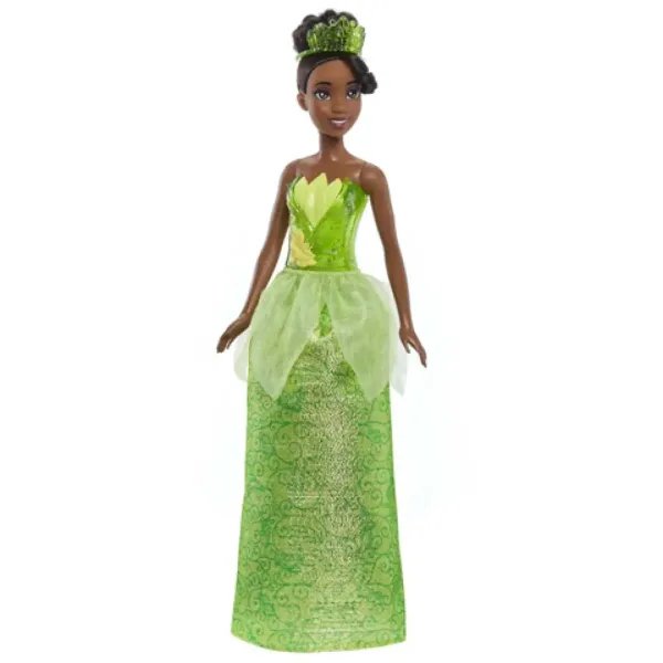 Disney Prinzessinnen: Glitzernde Prinzessin Tiana Puppe - Mattel Bild 2