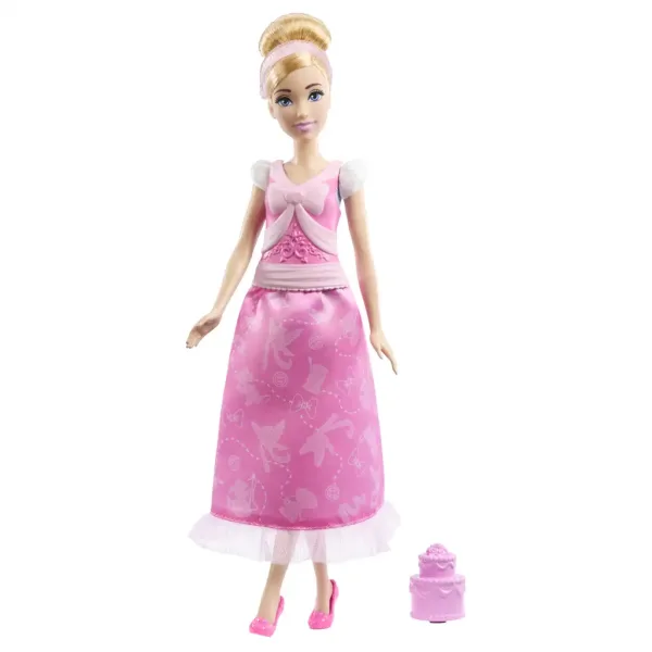Disney Prinzessinnen: Märchenhaftes Spielset Cinderella Puppe - Mattel Bild 3