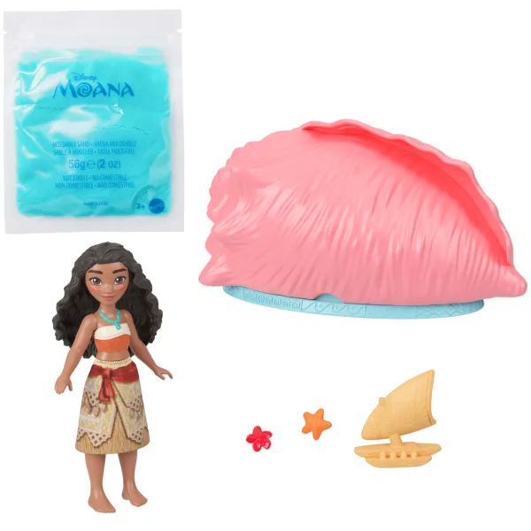 Disney-Prinzessinnen: Vaiana Mini-Überraschung mit Sandbank-Figur - Mattel Bild 3