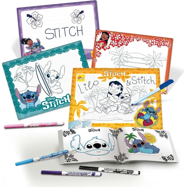 Disney Stitch Zeichenschule Set - Lisciani Bild 2