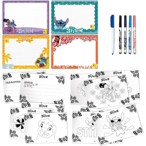 Disney Stitch Zeichenschule Set - Lisciani Bild 3