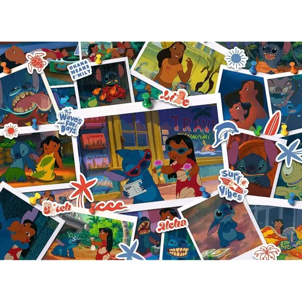 Disney: Stitch süße Erinnerungen 1000-teiliges Puzzle - Trefl Bild 2