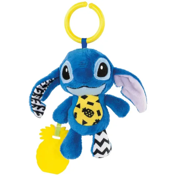 Disney Stitch weiches Rassel-Babyspielzeug - Clementoni Bild 2