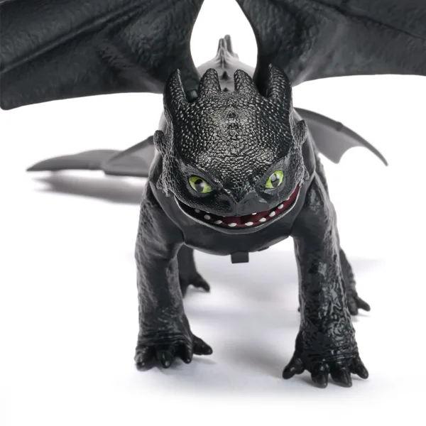 Drachenzähmen leicht gemacht: Plasma-Sounds Ohnezahn Drachen-Spielzeugfigur – Spin Master Bild 2