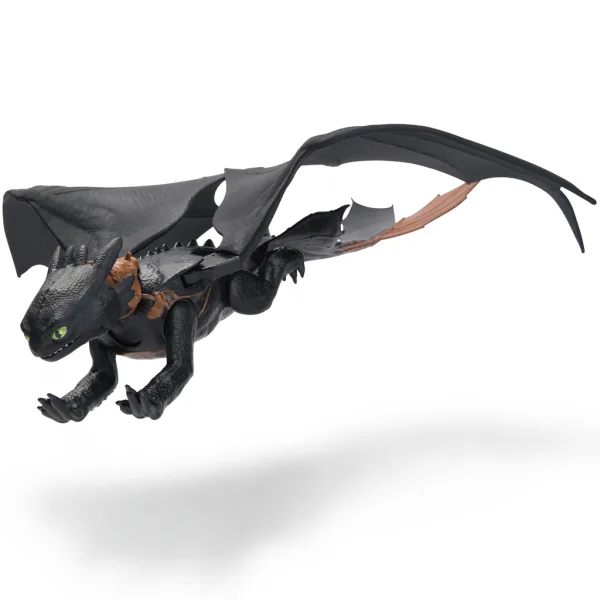 Drachenzähmen leicht gemacht: Ultimate Plasma Blast Ohnezahn Drachen-Spielzeugfigur mit Licht und Sound, 38 cm - Spin Master Bild 2