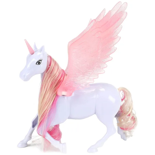 Dream Horse Glitzerndes Einhorn mit rosa Flügeln, 18 cm Bild 2