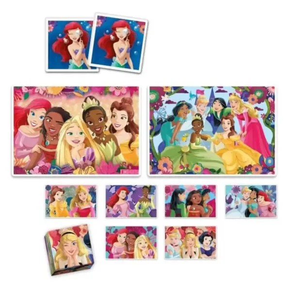 Edukit: Disney Prinzessinnen 4-in-1 Spielesammlung - Clementoni Bild 2