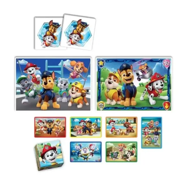 Edukit: Paw Patrol 4-in-1 Spielesammlung - Clementoni Bild 2