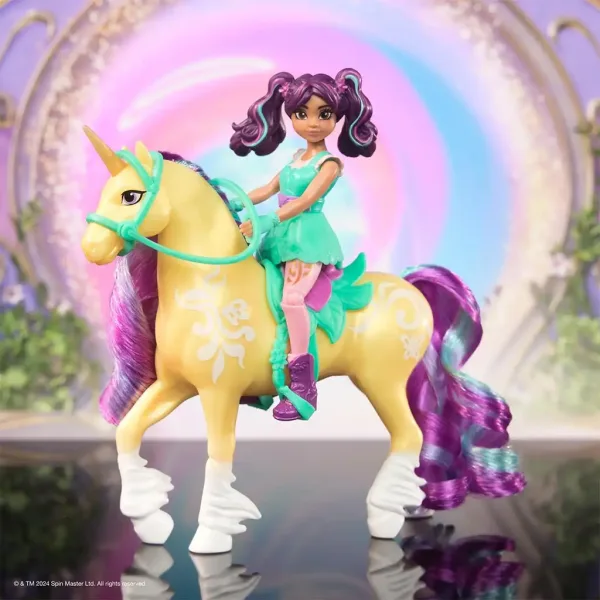Unicorn Academy: Einhorn mit Puppe - Ava und Leaf - Spin Master Bild 3