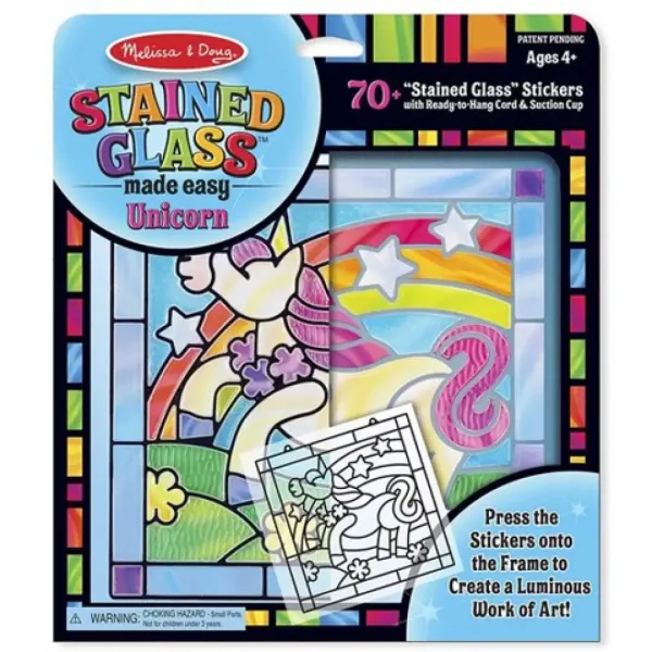 Einhorn-Buntglas-Bildherstellungsset - Melissa & Doug Bild 3