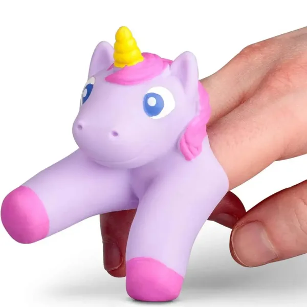 Einhorn Fingerpuppe in verschiedenen Varianten 1 Stück Bild 3