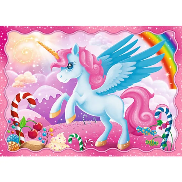 Einhörner und Magie 4-in-1 Puzzle - Trefl Bild 3