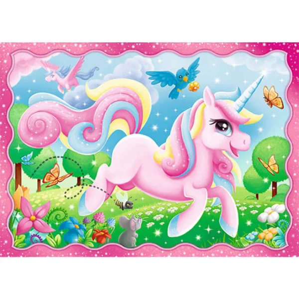 Einhörner und Magie 4-in-1 Puzzle - Trefl Bild 5