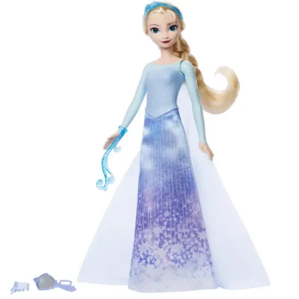 Eiskönigin Spin Reveal Magische Überraschung Elsa Puppe - Mattel Bild 2