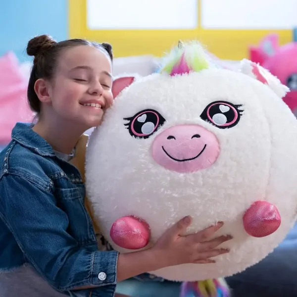 Eolo: Biggies aufblasbares Plüsch-Einhorn 45cm Bild 5