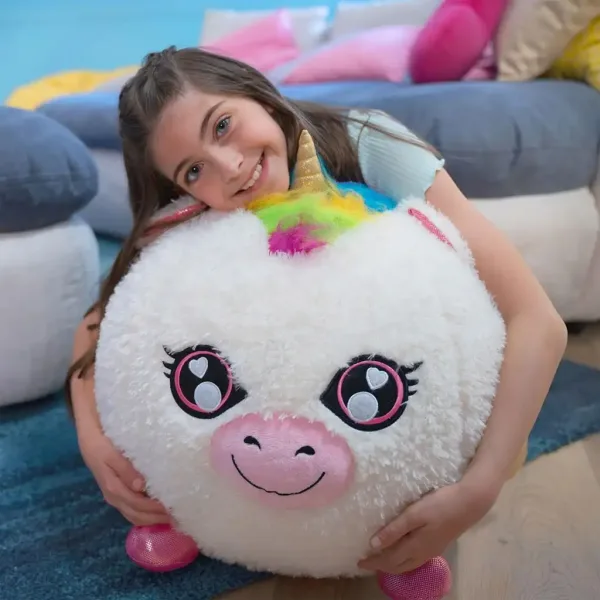 Eolo: Biggies aufblasbares Plüsch-Einhorn 45cm Bild 6
