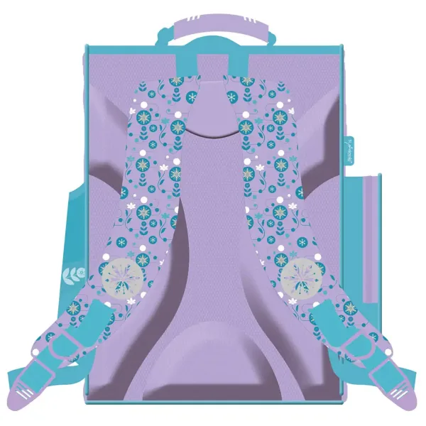 Ergonomischer Schulranzen, Rucksack zur Eiskönigin 35,5x27,5x16 cm Bild 2
