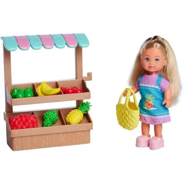 Évi Love: Évi Puppe mit Obststand Spielset - Simba Toys Bild 2