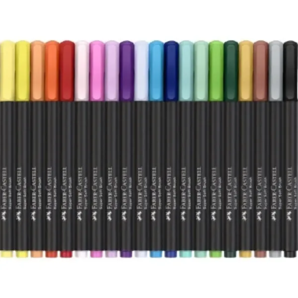Faber-Castell: Black Edition 20er-Set farbige Filzstifte Bild 2