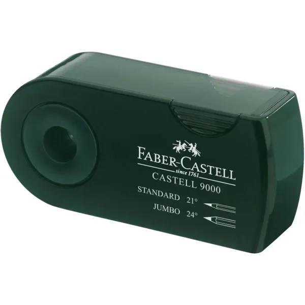 Faber-Castell: Castell 9000 grüner Doppelspitzer Bild 2